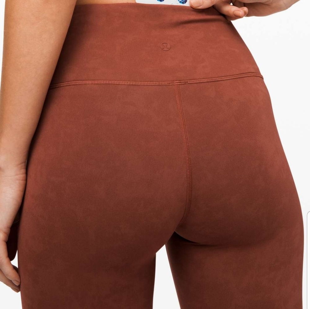 SOLD Lululemon always on tight 28" rustic clay 8 - Picture 2 of 5